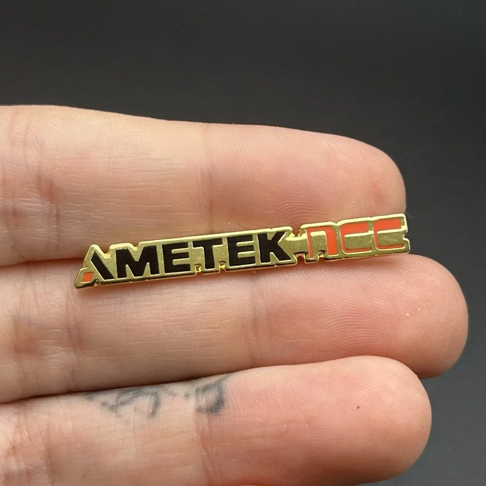 Ametek‎ NCC National Controls Corporation Lapel Hat Pin